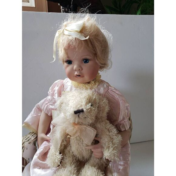 Paradise Galleries Porcelain Doll - Picture 7 of 10